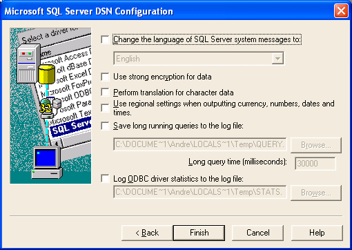 DSN_Configuration_Finish